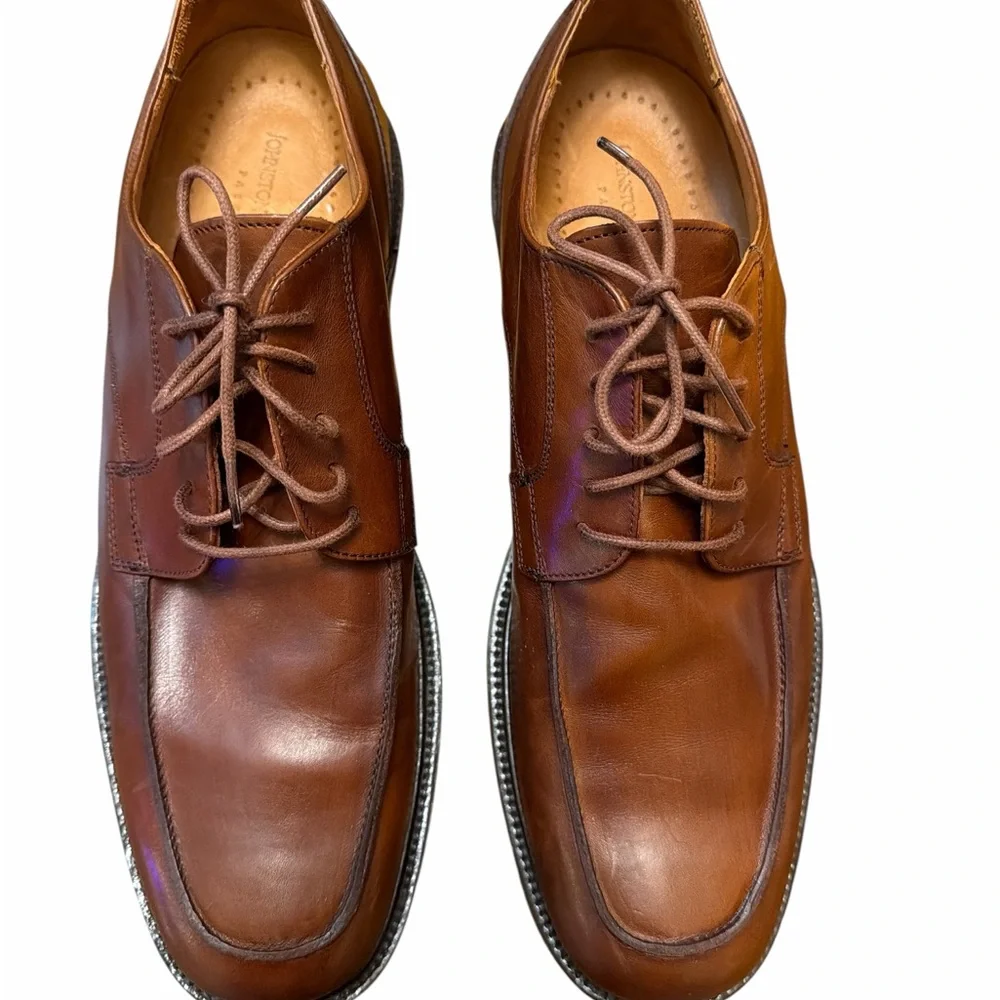 Johnston & Murphy Italian Leather Men’s Dress Shoes Brown 11.5